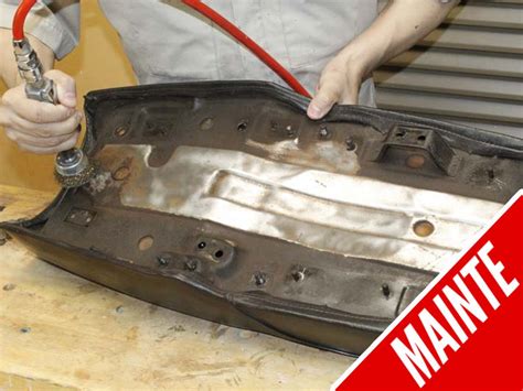 How to Maintain and Remove Rust on the Seat’s Iron Plate | Webike News