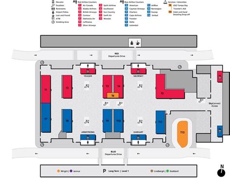 Tpa Terminal Map