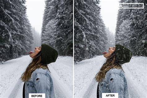 60 SNOW OVERLAYS Snow Photo Overlays for Photoshop | Etsy