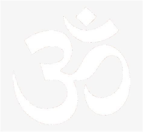 Climb Om - White Om Symbol - Free Transparent PNG Download - PNGkey