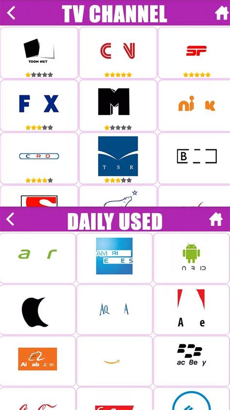 Tv Channel Logos And Names