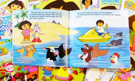 Dora the Explorer 15-Book Bundle | Groupon Goods