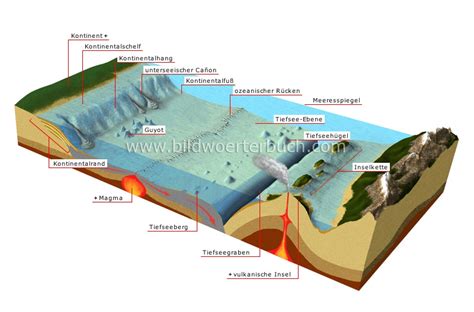 Earth :: geology :: ocean floor image - Bildwörterbuch