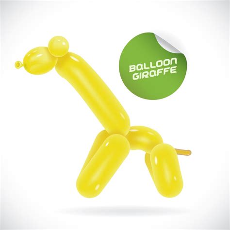 Balloon giraffe