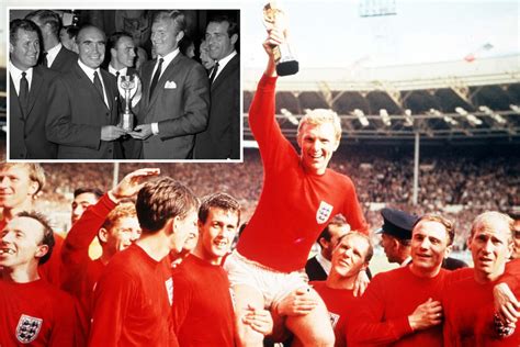 How England's 1966 World Cup winners were tricked into lifting FAKE trophy after FA secretly ...