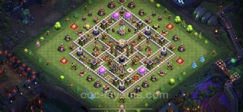 Best Anti 3 Stars Base TH11 with Link, Hybrid 2023 - Town Hall Level 11 Base Copy - (#67)