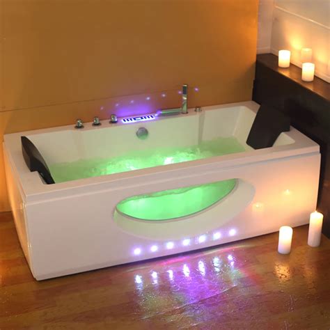 6132M 1700mm Whirlpool Bath tub Shower spa freestanding Air Massage hidromasaje Acrylic Piscine ...