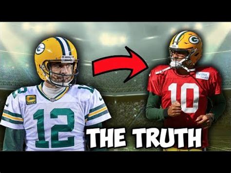 Rodgers Comments Reveal The Truth About Jordan Love & Aaron Rodgers Relationship - YouTube