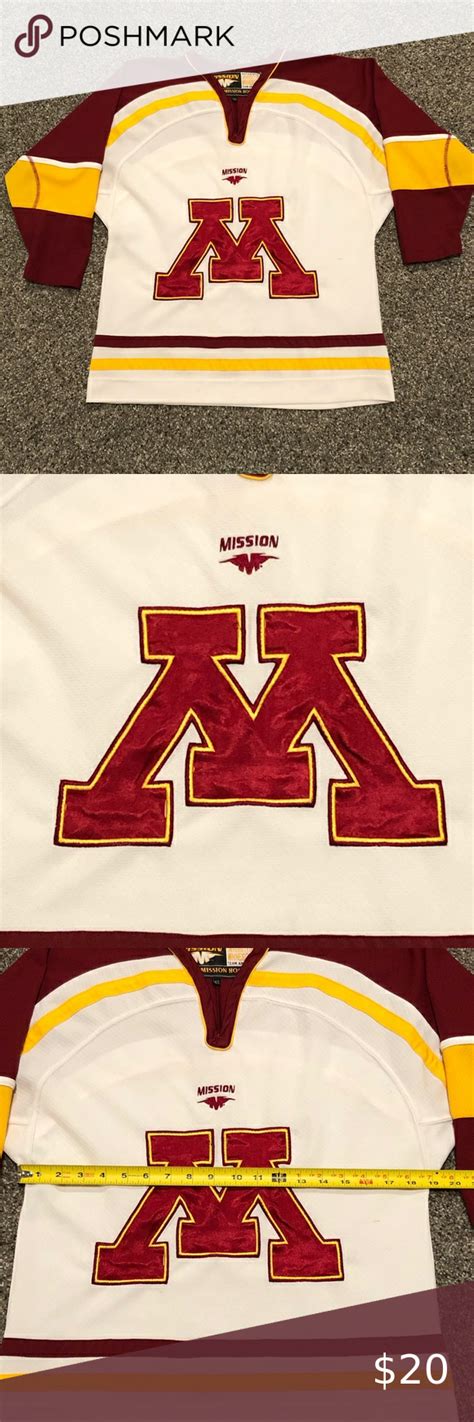 Minnesota Gophers Youth M/L Hockey Jersey | Minnesota clothing ...