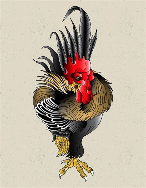 Share 75+ rooster tattoo designs latest - in.coedo.com.vn