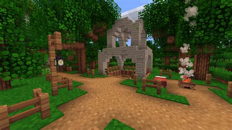 Entrance to my underground base, hidden amongst the forrest : Minecraft ...