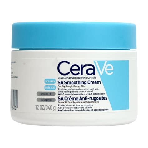 CERAVE SA Smoothing Cream for Dry Rough Bumpy Skin 340g | Sinin