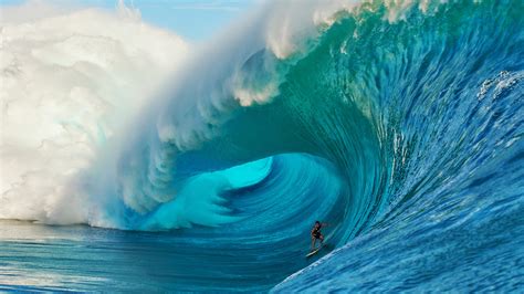 Download Ocean Surfer Wave Earth Surfing Sports HD Wallpaper