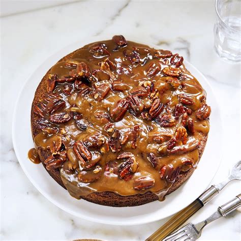 Toasted Pecan Torte with Butterscotch Topping | Recipe | Thanksgiving desserts, Thanksgiving pie ...