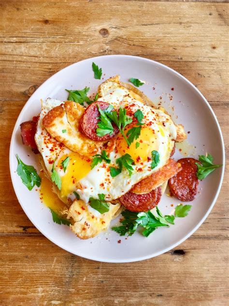 Spicy Turkish Eggs with Sujuk and Halloumi | John Gregory-Smith Recipes