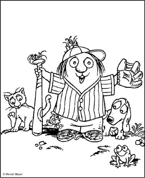 Mercer Mayer Little Critter Coloring Pages | Little critter, Mercer ...