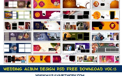 Wedding Album Design Templates Psd Free Download