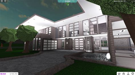 Bloxburg Homes Modern Mansion - Image to u