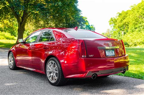 2009 Cadillac CTS-V Sedan in Crystal Red | Cadillac V-Series Forums ...