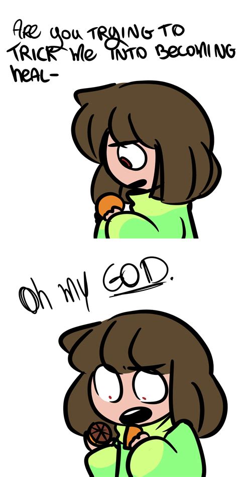 "Hey Chara, have a Chocolate Orange!" | Undertale | Know Your Meme