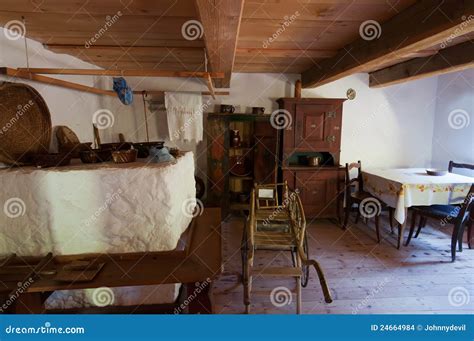 Old Wooden House Interior stock photo. Image of genuine - 24664984