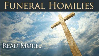 Funeral Homilies – Roman Catholic Homilies