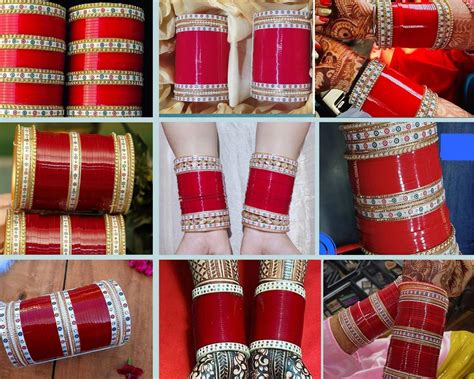 Wedding Bridal Chuda Red Chura Designer Chura Dulhan Chuda | Etsy