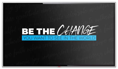 Be The Change Campaign – DSID