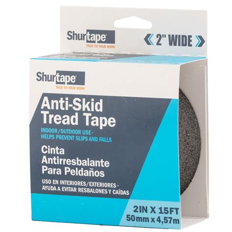 Shurtape 2-in x 15-ft Black Tape Roll Anti-Slip Tape in the Anti-Slip ...