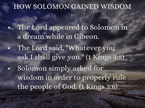 Solomon's Wisdom by Isabella Zayas