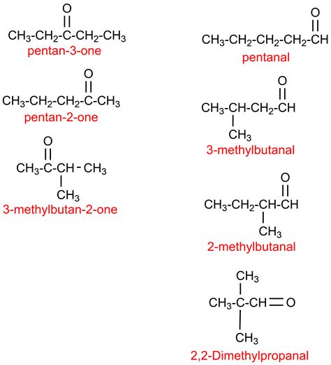 [Solved] Draw and name all of the structural isomers of a ketone with ...