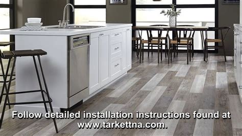 7 DIY Tips to Install Tarkett ProGen Luxury Vinyl Plank flooring ...