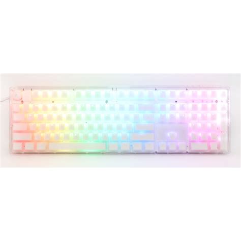 Ducky One 3 Aura White Hotswappable RGB Full-Size Mechanical Keyboard | Shopee Singapore