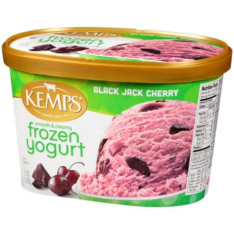 Kemps Low Fat Black Jack Cherry Frozen Yogurt | Hy-Vee Aisles Online ...