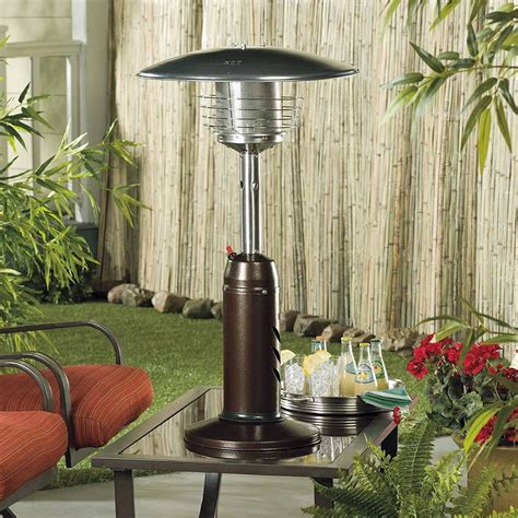 AZ Patio Heater Portable Hammered Bronze Tabletop Heater - Walmart.com