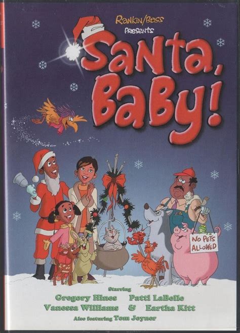 Santa Baby Christmas Movie DVD Rankin Bass Patti Labelle Vanessa ...