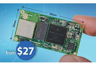 SoM carries 528-MHz ARM Cortex-A7 processor