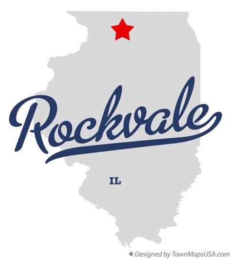 Map of Rockvale, IL, Illinois