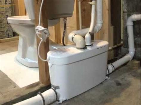 Liberty Pumps Ascent II 1.28 GPF Macerating Toilet System - Install a Bathroom Anywhere ...