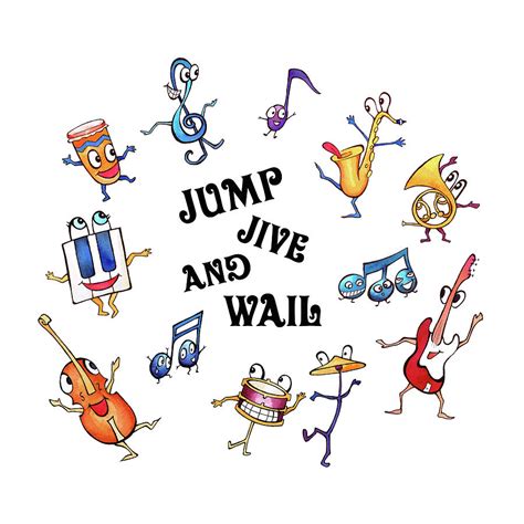 Jump Jive and Wail Mixed Media by Doug Keigh