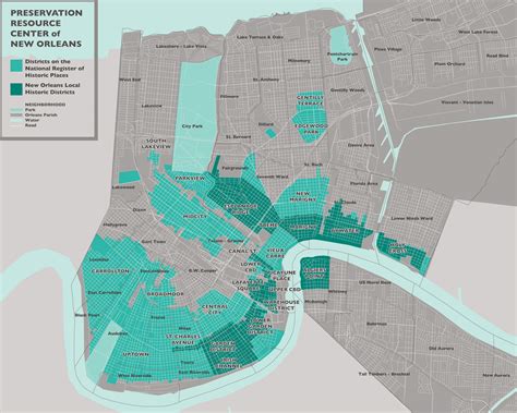 National and Local Historic Districts | Preservation Resource Center of New Orleans