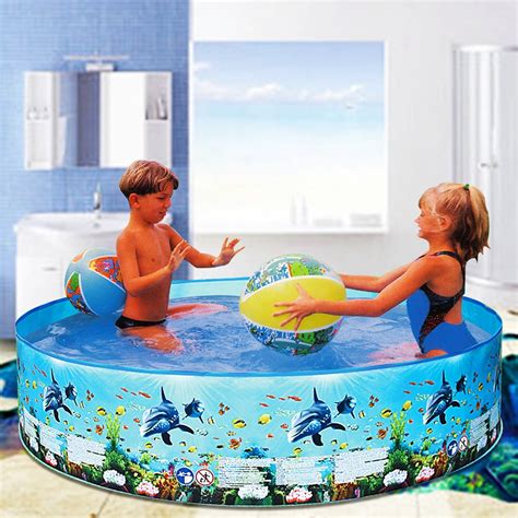 Garden Round Inflatable Baby Swimming Pool, Portable Inflatable Child ...