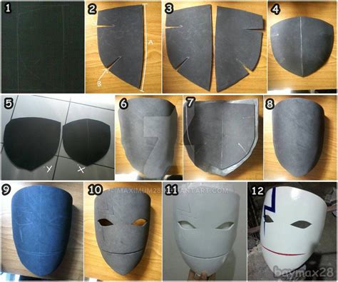 DIY Hei (darker than black mask) by Maximum28 | Cosplay diy, Cosplay tutorial, Diy mask