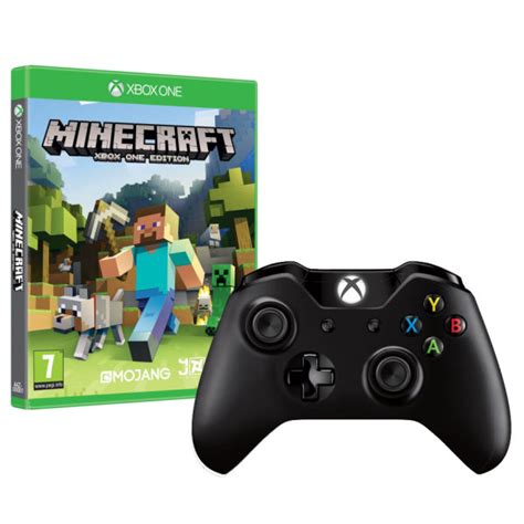 Xbox One Wireless Controller + Minecraft Xbox One | Zavvi.com