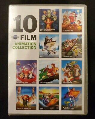 Universal 10-Film Animation Collection DVD Boxed Set New 191329147122 ...