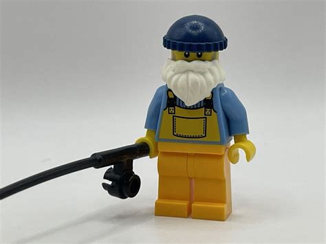 Lego Fisherman Minifigure Collectible Series 3 CMF Complete Pole Rod Fish Lot | eBay