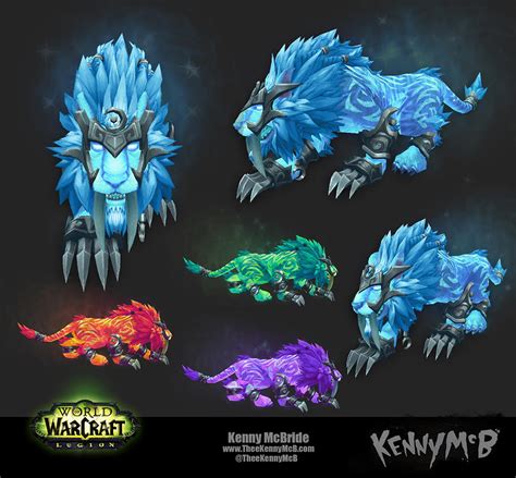 Feral Druid Artifact Form - Ghost by TheeKennyMcB on DeviantArt