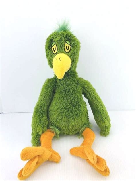 DR Seuss Oh Say What You Can Say Green Bird Plush Stuffed Animal Toy Kohls Cares | eBay