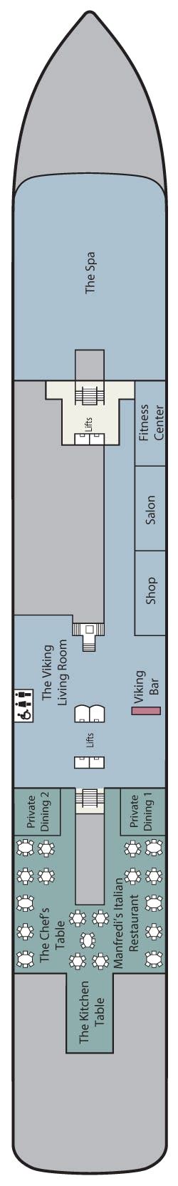 Viking Venus deck plans - Cruiseline.com