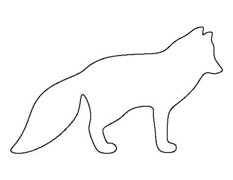 arctic fox outline clipart 10 free Cliparts | Download images on ...